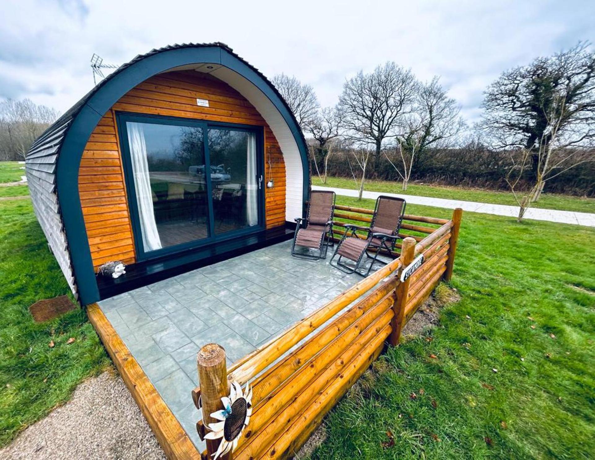 Beech Pod Cabin In Beautiful Surroundings Рексем Екстер'єр фото